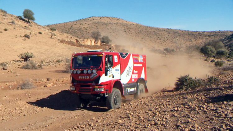 Camion moncalierese alla mitica Dakar