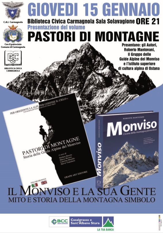 A Carmagnola presentazione del libro “Pastori di Montagne”