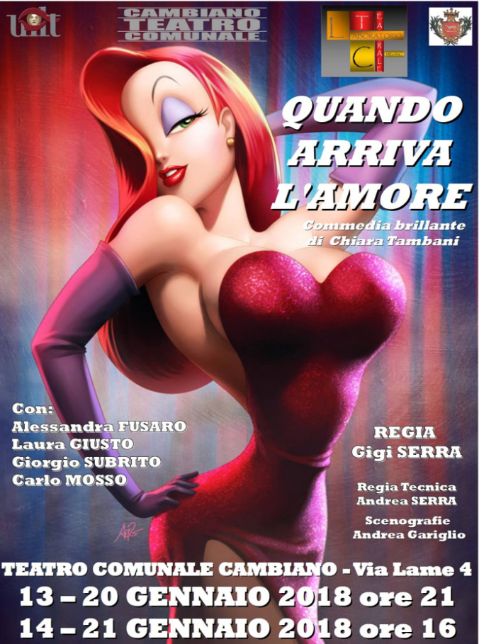 “Quanto arriva l’amore” va in scena al Comunale di Cambiano