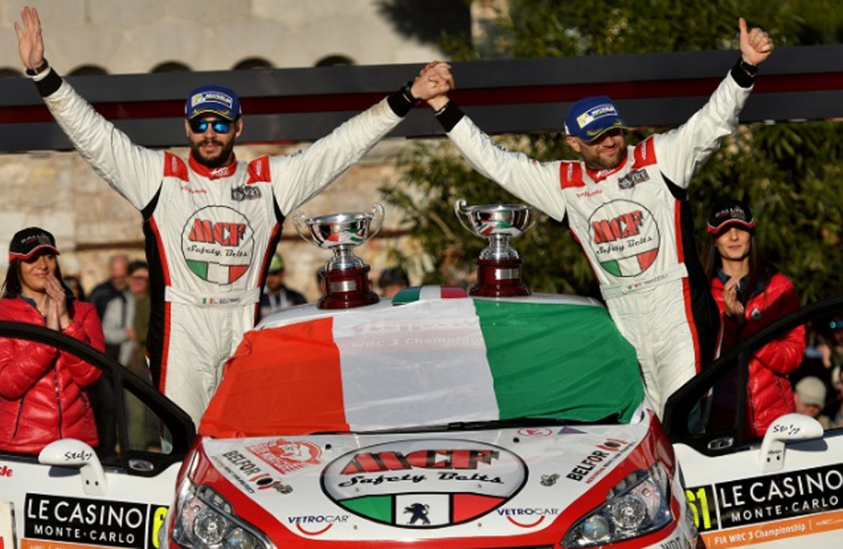Rally di Monte Carlo: piemontesi sul podio
