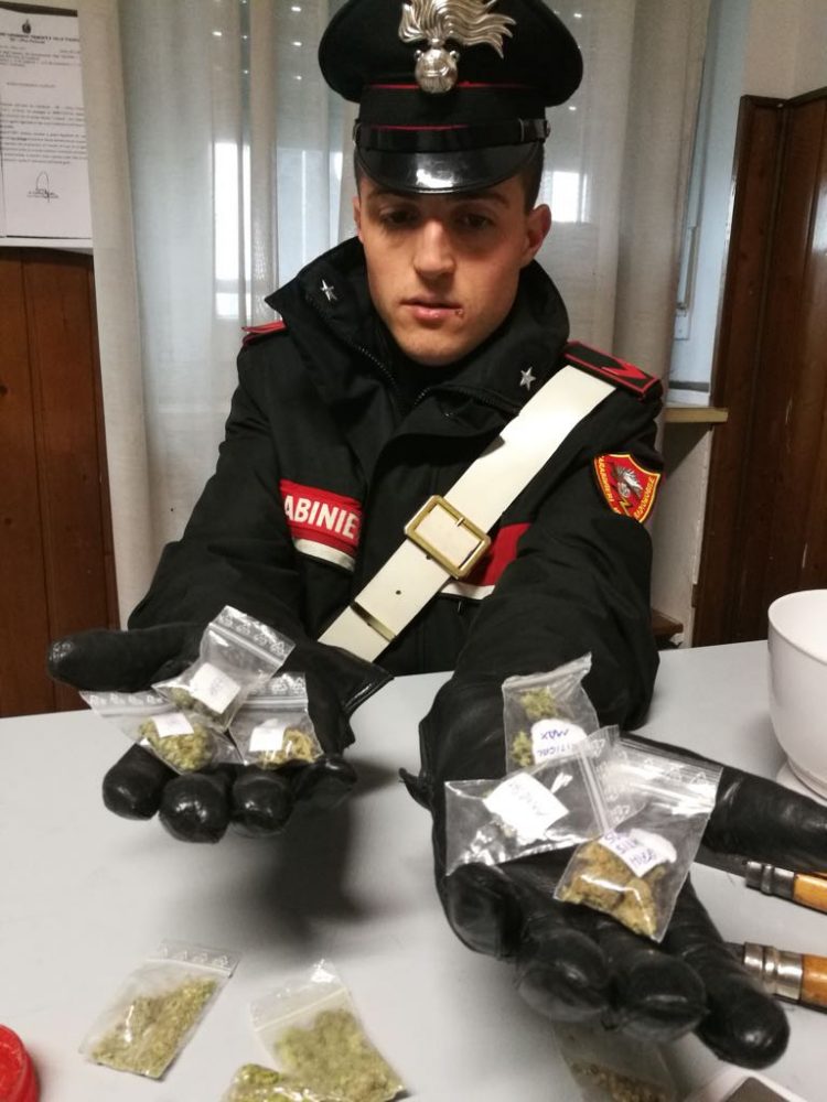 MONCALIERI – Arrestato dai carabinieri il “rappresentante della marijuana”