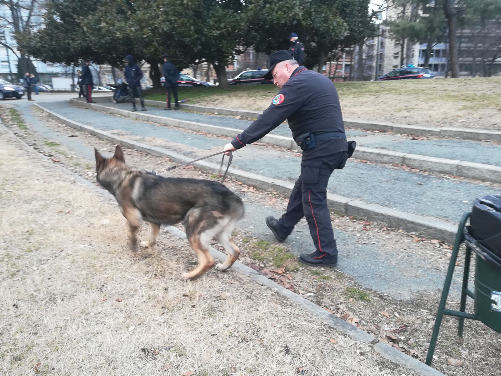 Maxi operazione antidroga al parco del Valentino a Torino