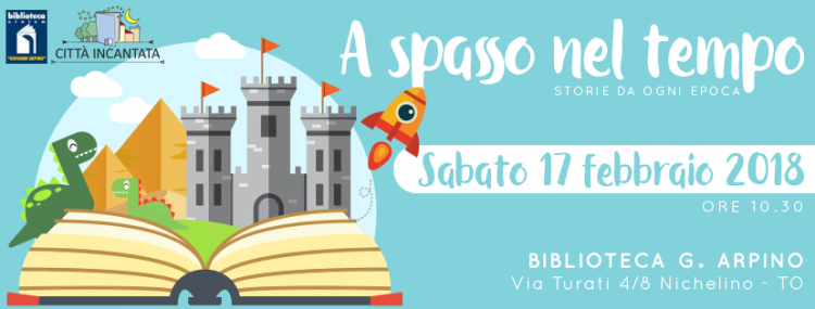 Alla biblioteca Arpino di Nichelino appuntamento con le favole per i bimbi