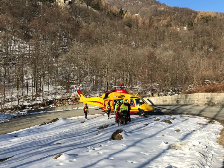 Paura per una moncalierese salvata dal soccorso alpino