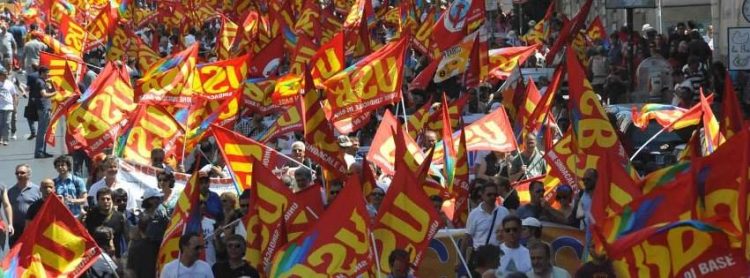 SCIOPERO – Usb proclama la mobilitazione generale per venerdì 29 novembre