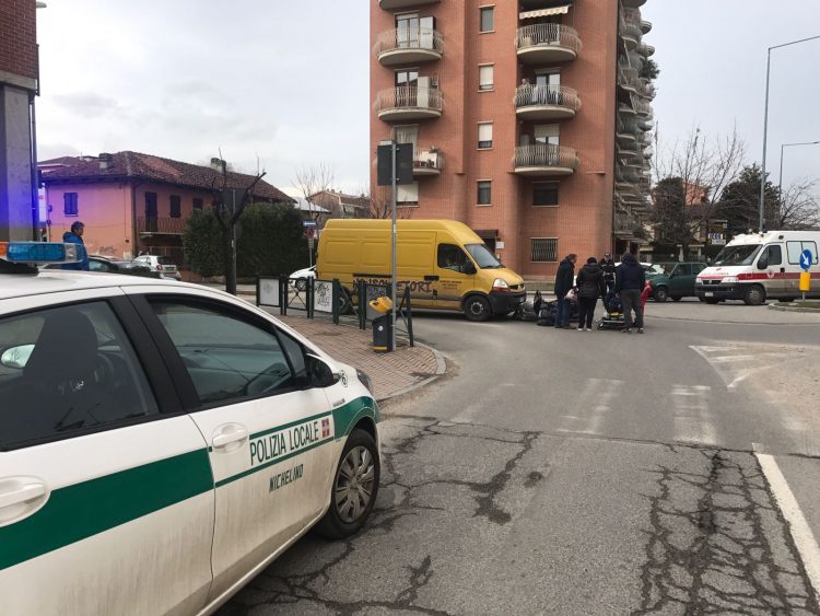 NICHELINO – Incidente in via XXV Aprile