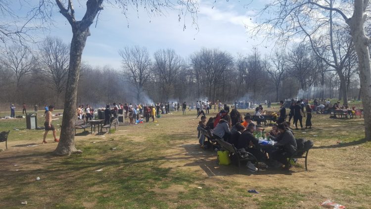 NICHELINO – Dopo lo scempio di Pasquetta, chiusa l’area picnic del Boschetto