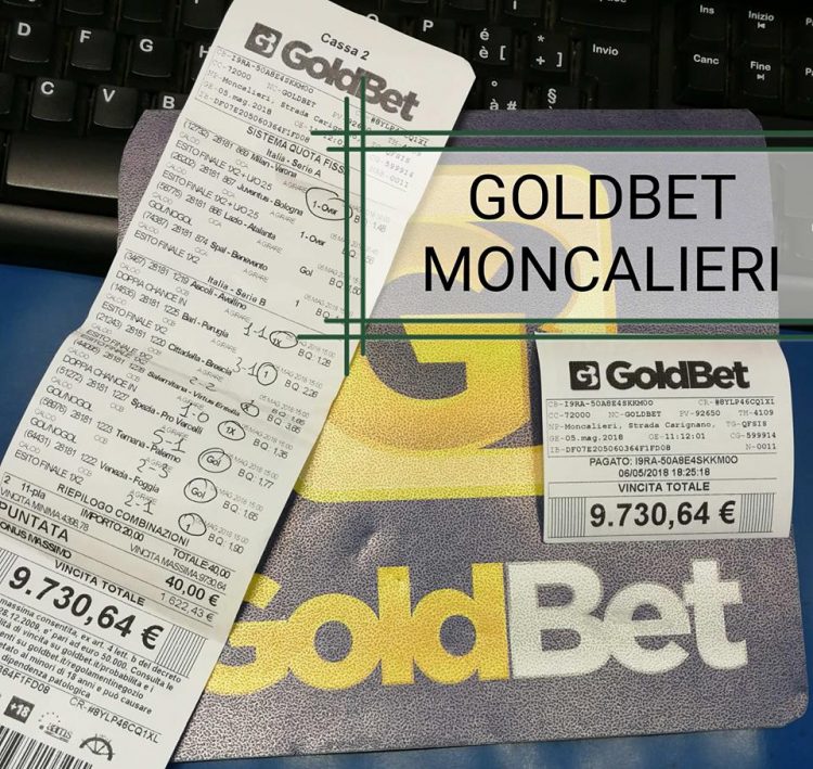 Moncalieri: quattro amici giocano la loro prima schedina e vincono oltre 9mila euro