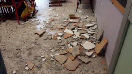 NICHELINO – A settembre riapre l’aula della Rodari dove si staccò il controsoffitto