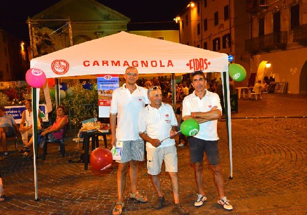 CARMAGNOLA – Successo per la serata organizzata dal gruppo Fidas