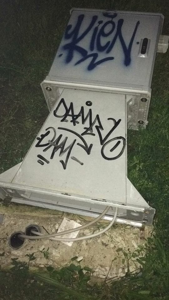 NICHELINO – Nuovo atto vandalico al playground del Boschetto