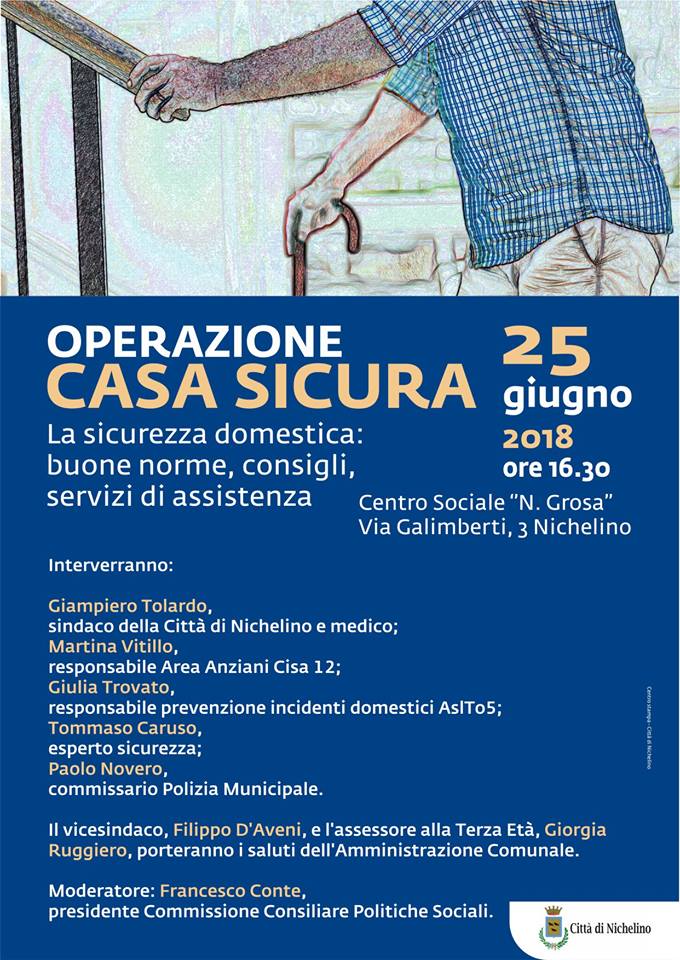 NICHELINO – Operazione casa sicura per prevenire le truffe