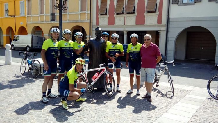 La Loggia-Campotosto in bici: la meta si avvicina