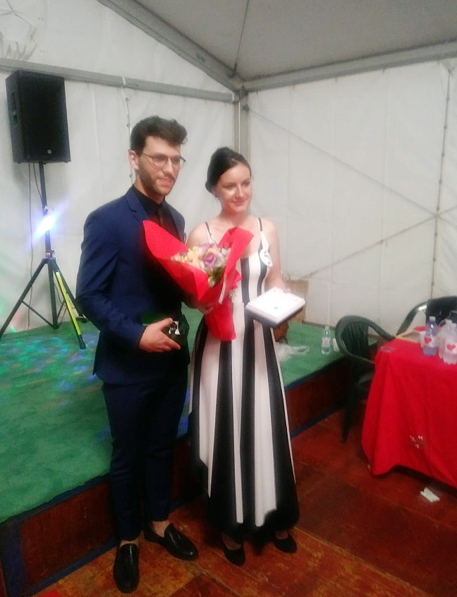 Francesca Sandri e Simone De Grandis sono Miss e Mister Amarena 2018 a Trofarello