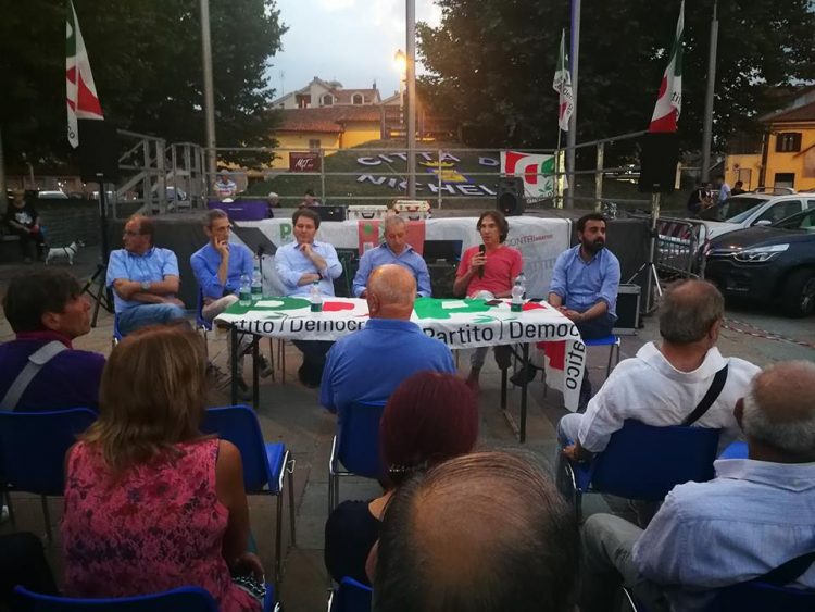 NICHELINO – Si chiude la festa dell’Unità con i sindaci del territorio in dibattito