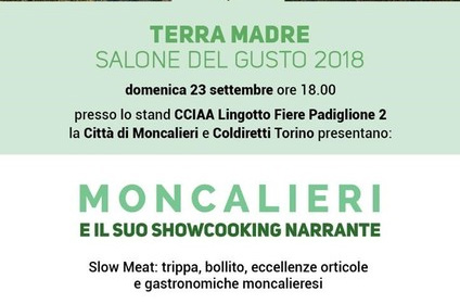 Showcooking al Salone del Gusto con Moncalieri