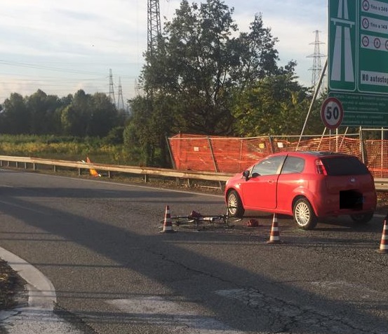 NICHELINO – Ciclista investito all’imbocco della tangenziale