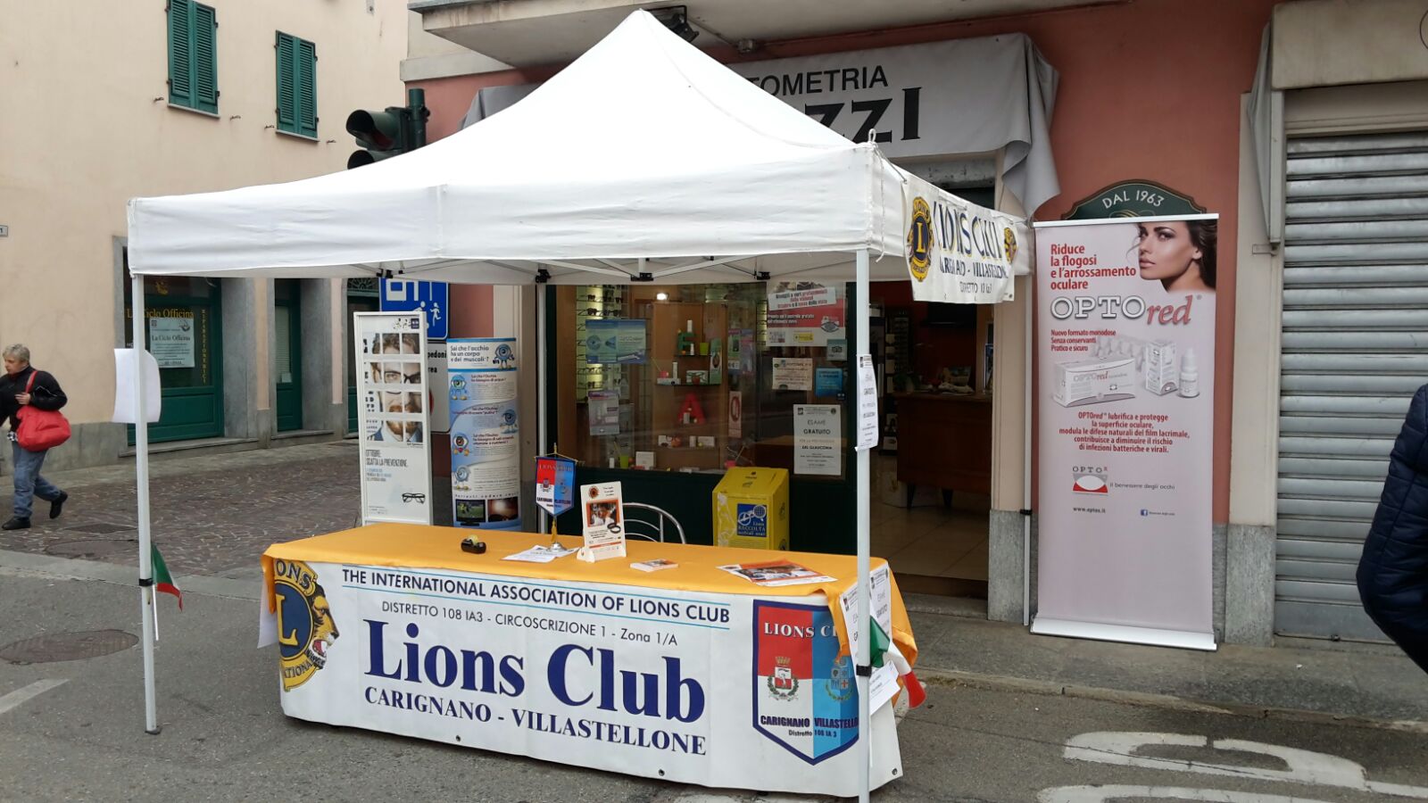 Domenica alla sagra del Ciapinabò di Carignano si fa lo screening per il glaucoma. Con i Lions