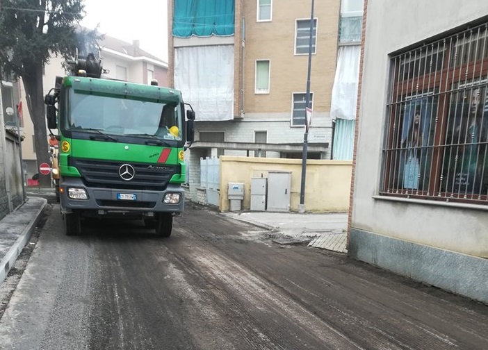 VILLASTELLONE – Iniziati i lavori di rifacimento di via Madonna