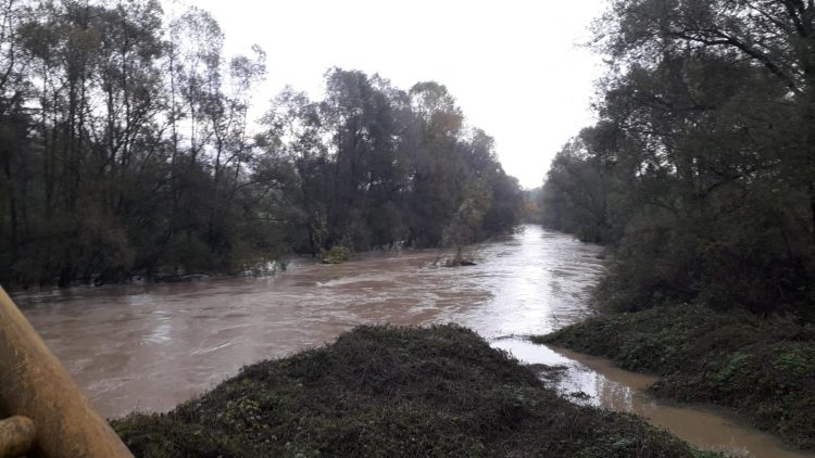 MONCALIERI – Maltempo: chiuso il sottopasso di strada Tiro a Segno