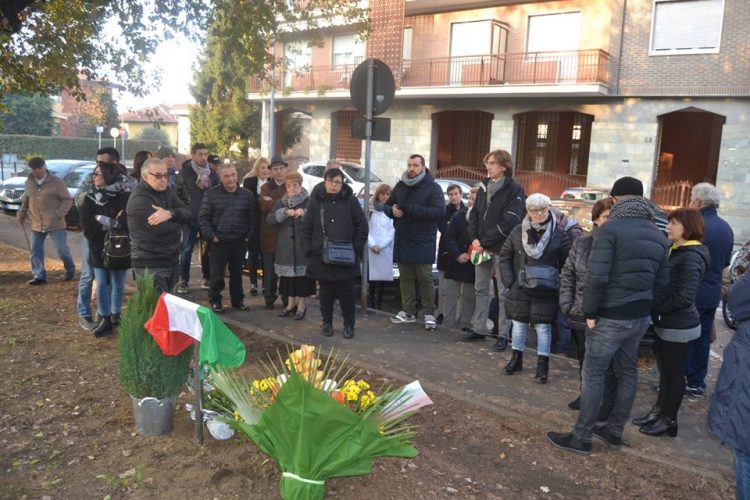 NICHELINO – Inuagurato oggi il giardino a Bruno Santino