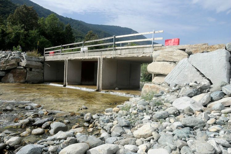 Entro la primavera completato il ponte della Bertenga a Torre Pellice. I lavori progettati dalla direzione azioni integrate enti locali