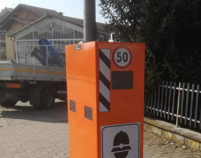 SANTENA – Postazione autovelox in via Trinità