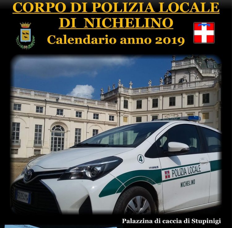 NICHELINO – Il calendario solidale della polizia municipale