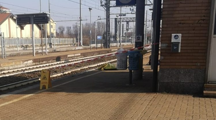 TROFARELLO – Dramma alla stazione: donna si uccide lanciandosi contro il treno