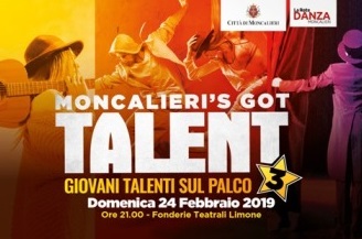 MONCALIERI – C’è tempo fino all’11 febbraio per iscriversi a Moncalieri’s got talent