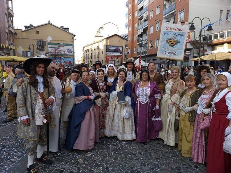 NICHELINO – Buon risultato per il gruppo storico del carnevale al Balon di Torino
