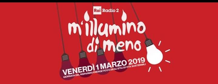 AMBIENTE – Oggi, 1 marzo, appuntamento con “M’illumino di meno”