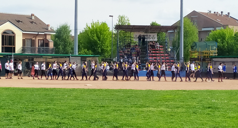 E’ pareggio tra La Loggia Softball e Reale Mutua Jacks al primo doppio derby 2019