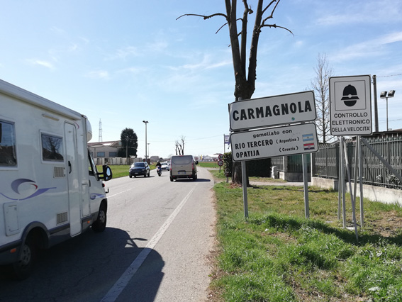 CARMAGNOLA – Le telecamere della ztl installate da luglio