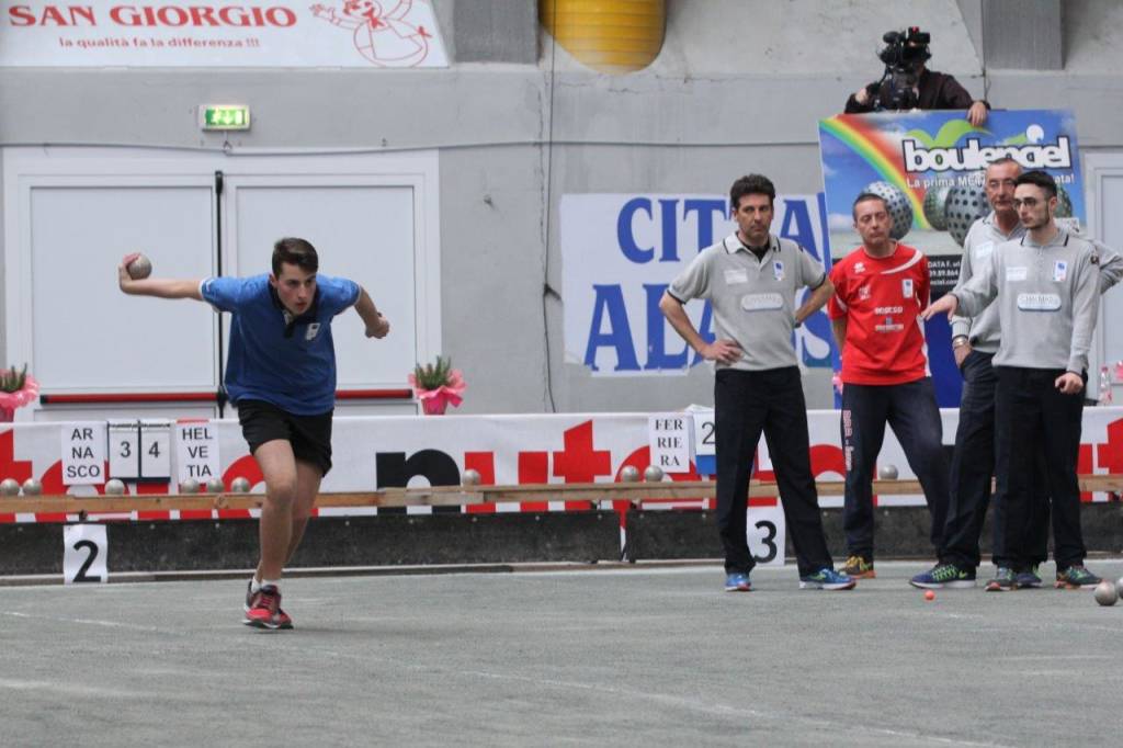 BOCCE – Longo e Grosso cedono ai francesi la Targa d’Oro