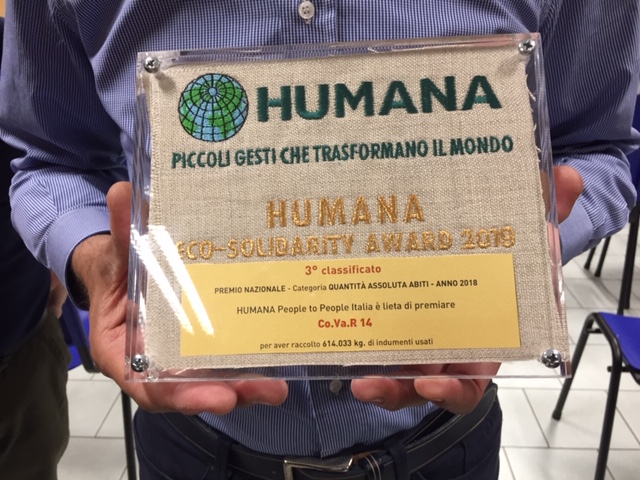 VINOVO – Consegnato il premio Humana al Covar