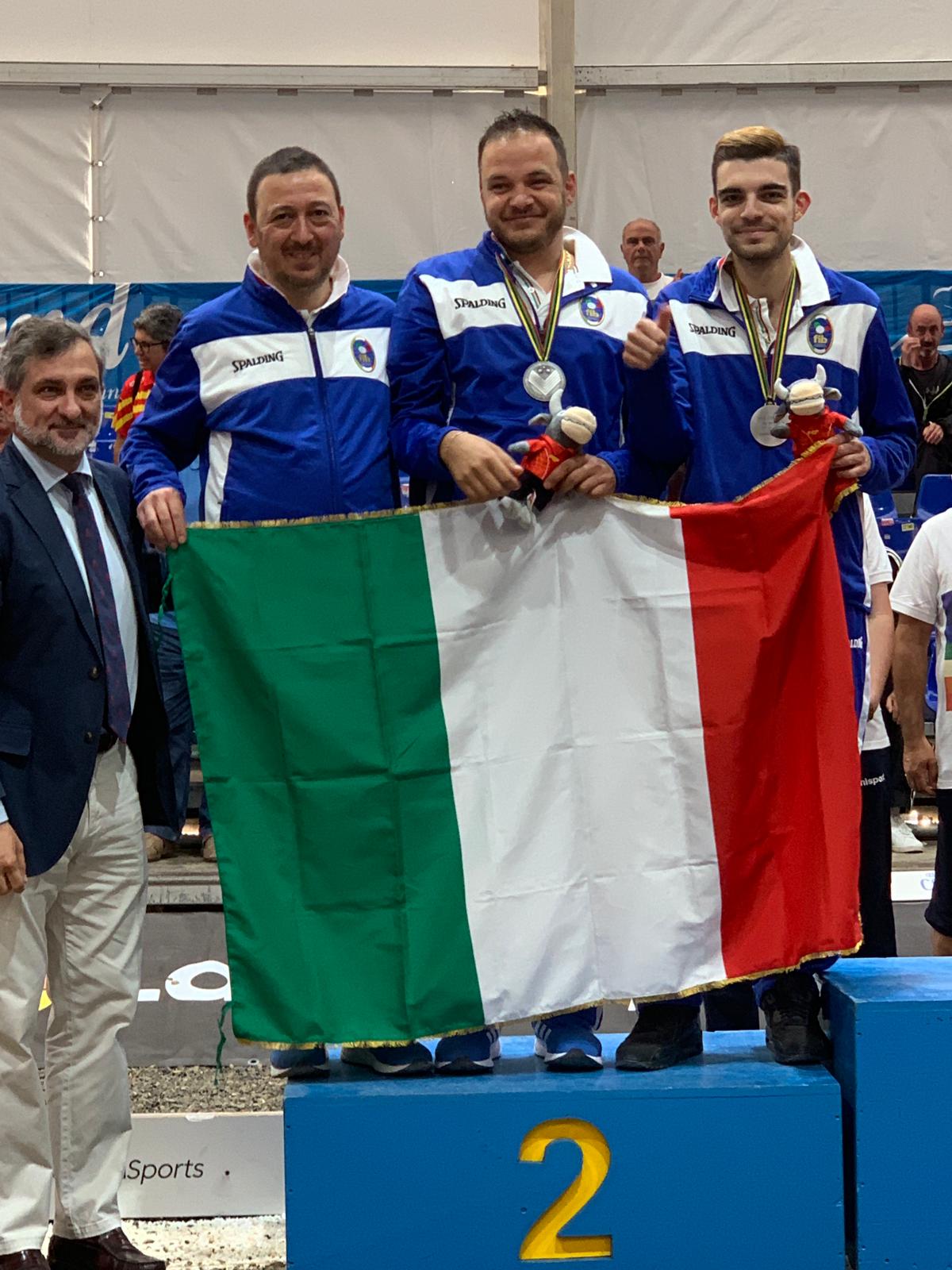 Mondiale bocce, coppia d’argento per l’Italia