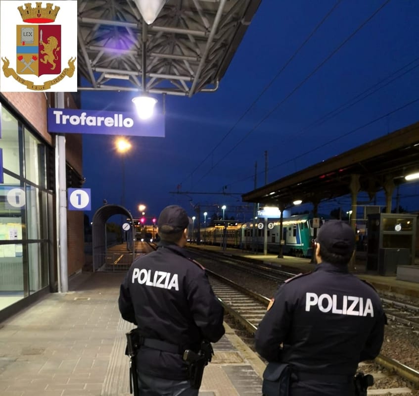 TROFARELLO – Vandali in stazione