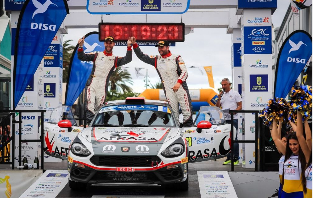 L’Abarth 124 rally esordisce con successo nel Rally Islas Canarias