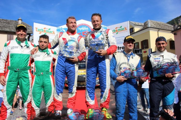 Caffoni e Grossi trionfano per la quarta volta il Rally Valli Ossolane
