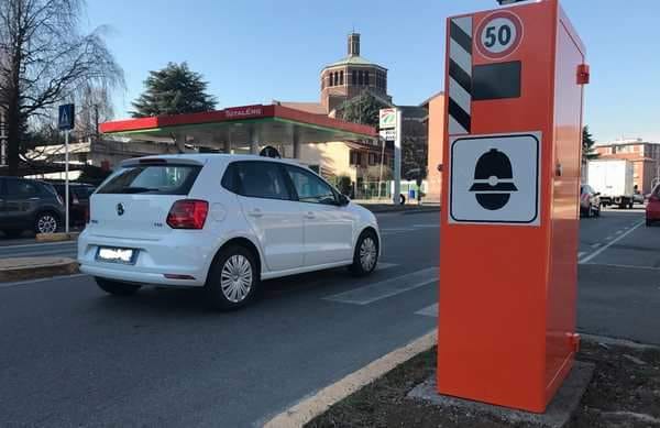 SANTENA – Nuova postazione di controllo velocità