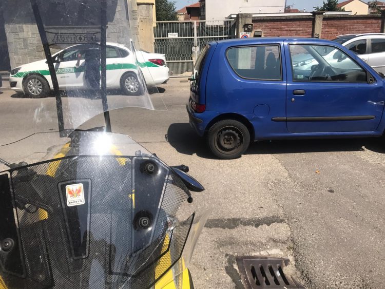 NICHELINO – Ennesimo incidente sulle strade: motociclista in ospedale