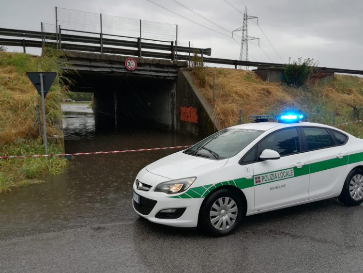NICHELINO – Maltempo: chiuso il sottopasso di via Brescia