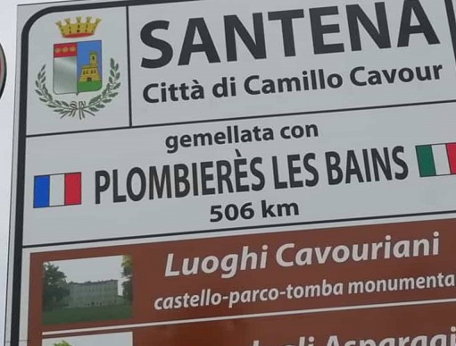 SANTENA – Nuovi cartelli turistici in città