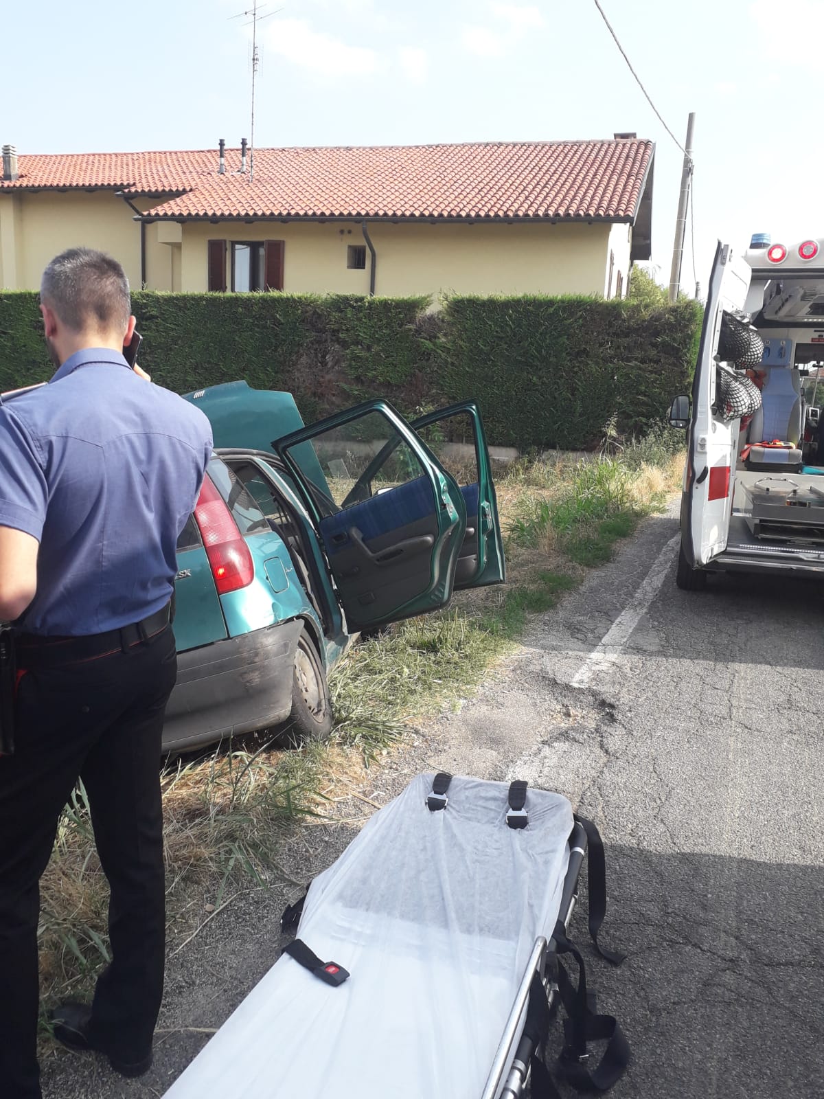 MONCALIERI – Si schianta in strada Marsè: alta velocità forse la causa