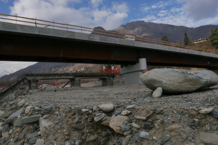 Sabato 27 luglio taglio del nastro per il nuovo ponte della Bertenga, a Torre Pellice