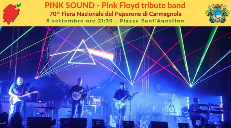 CARMAGNOLA – Tributo ai Pink Floyd in piazza Sant’Agostino