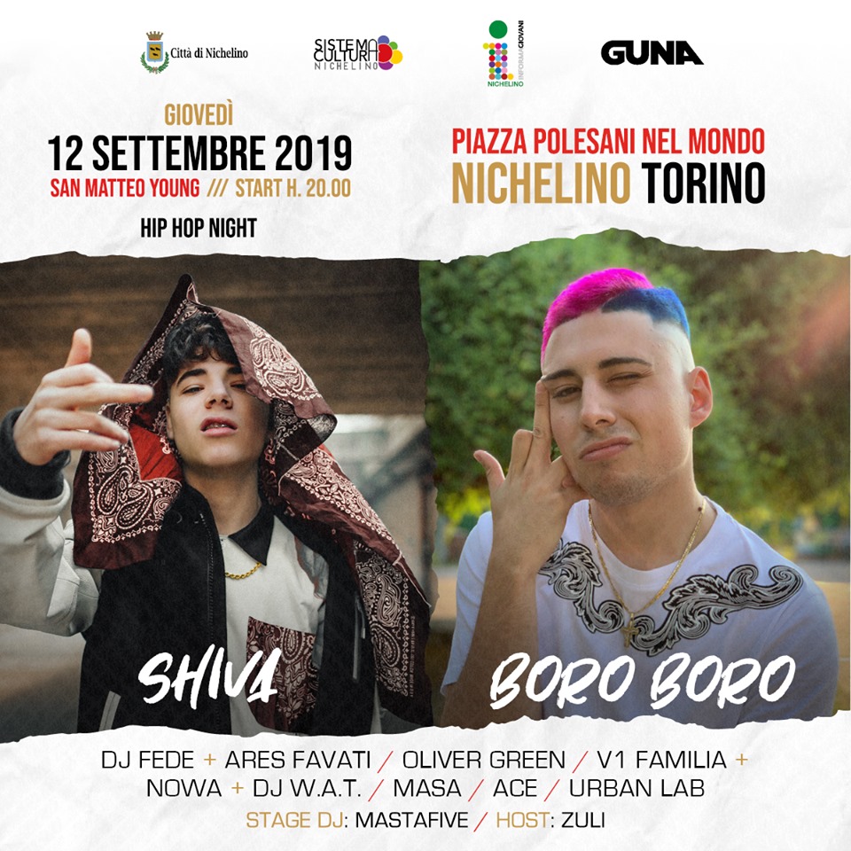 NICHELINO – A San Matteo Young le star sono Shiva e Boro Boro