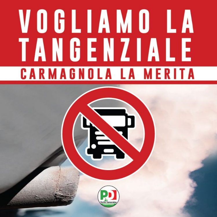 CARMAGNOLA – Lettera del Pd al Governo per la tangenziale