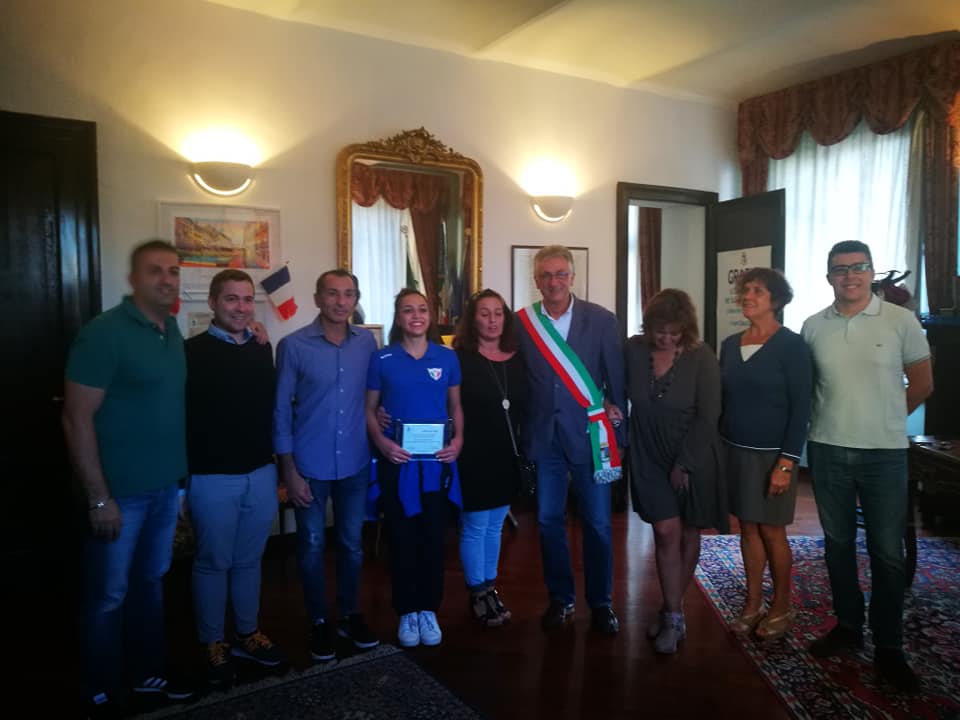 SANTENA – Premiata l’atleta di twirling